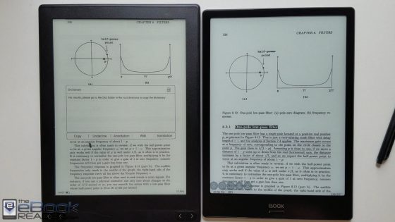 Note Pro vs Likebook Mimas