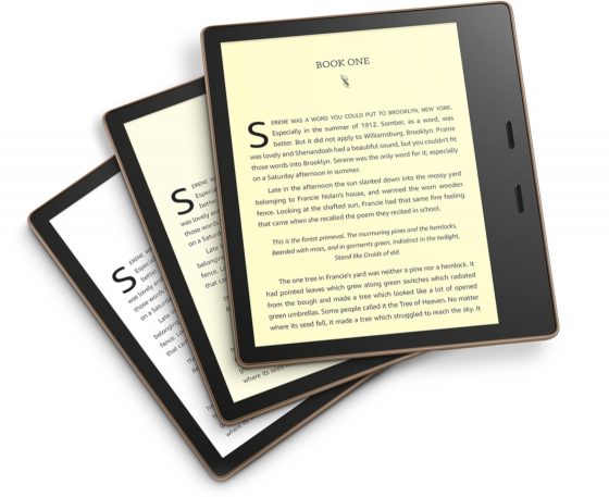 Kindle Oasis Warm Light