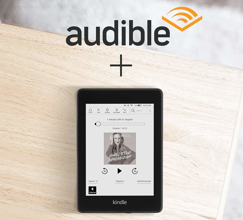 kindle audio books app