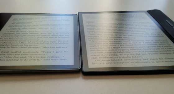 Kindle-Oasis-vs-Kobo-Forma