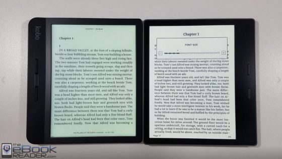 difference between kobo libra 2 and libra h2o