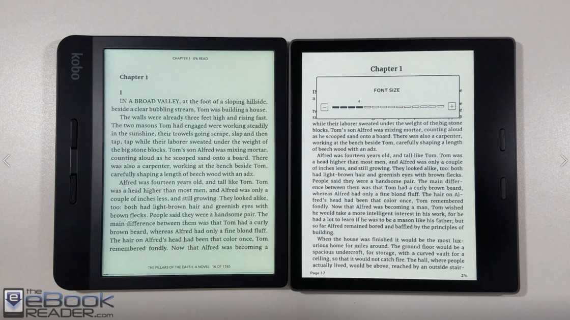 Kindle Oasis 3 vs Kobo Libra H2O Comparison Review (Video)
