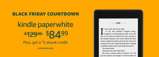 Black Friday Kindle Deals Now Live – $84 Paperwhite, $149 Oasis 2 and