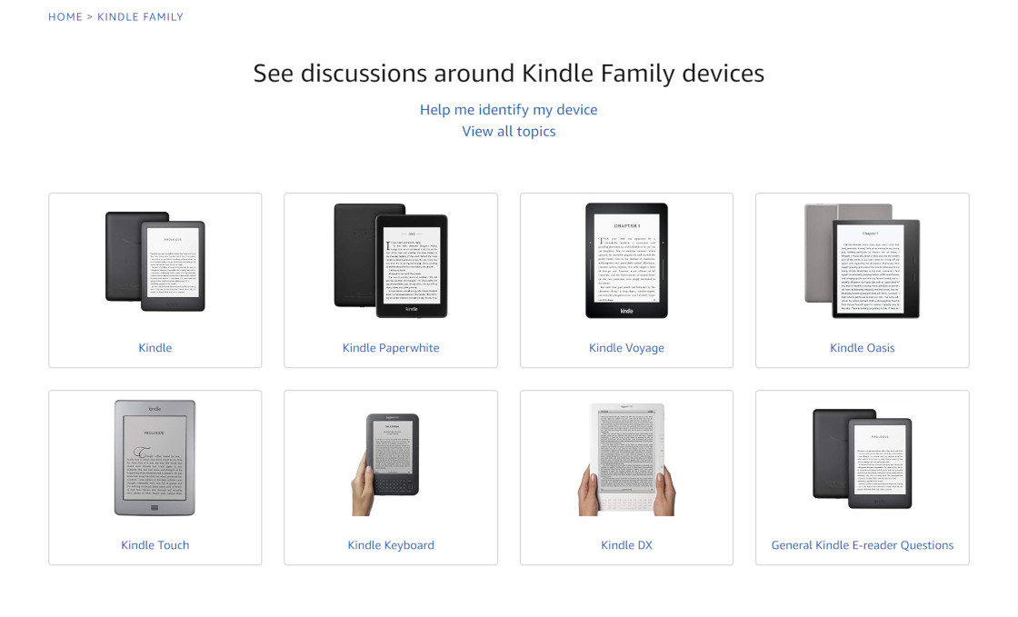 Need Help With Your Kindle? Try 's New Kindle Help Forum
