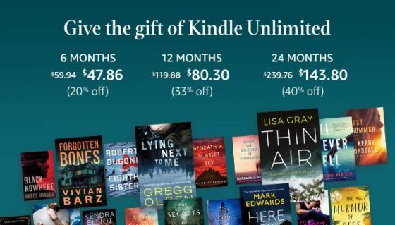 Kindle Unlimited Deal