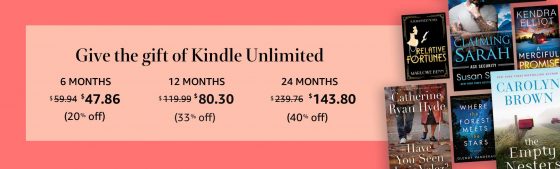Kindle Unlimited Sale
