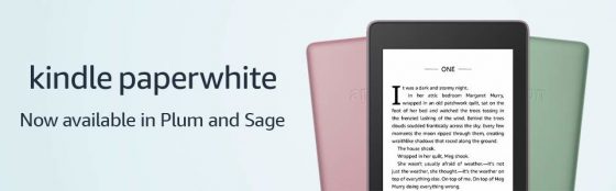 Kindle Paperwhite Colors