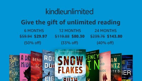 kindle unlimited subscription deals