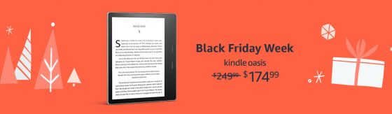 Kindle Oasis Black Friday Sale