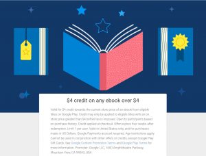 Google eBooks Credit