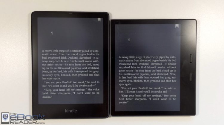 Kindle Paperwhite 5 Vs Kindle Oasis Comparison Review (video) 