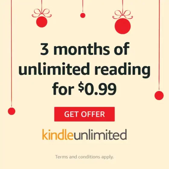 3Month Kindle Unlimited Subscription for 0.99 (Select Accounts) The