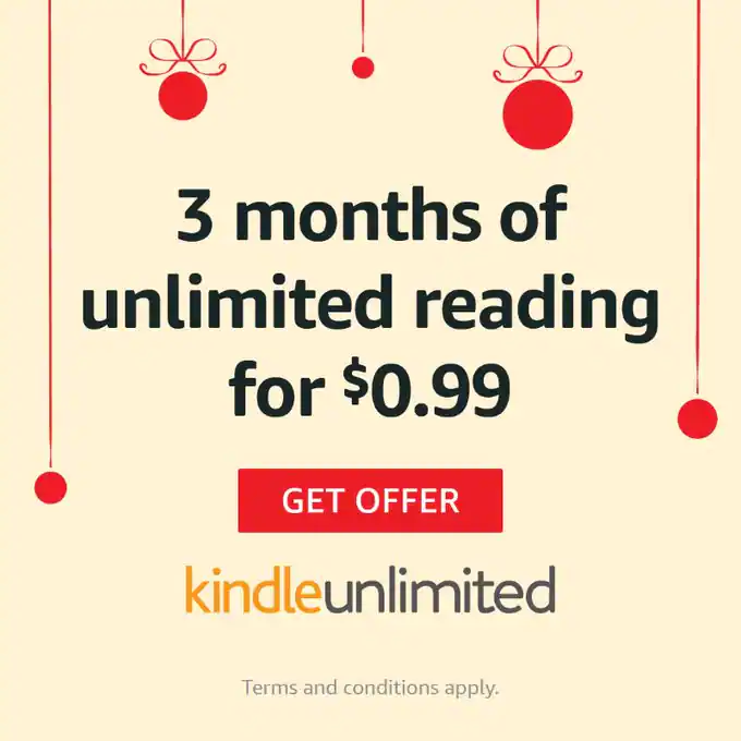 3-Month Kindle Unlimited Subscription for $0.99 (Select Accounts)