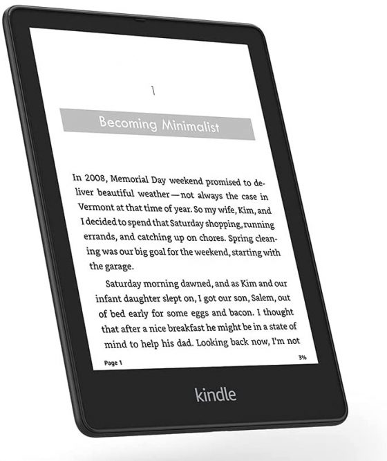 Kindle Paperwhite Signature Edition