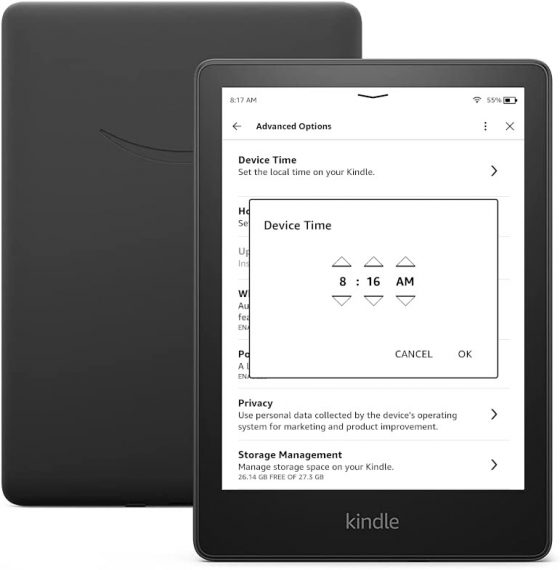 Set Kindle Time