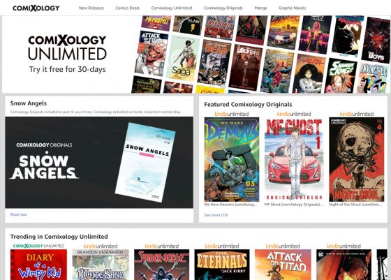 Kindle Comixology