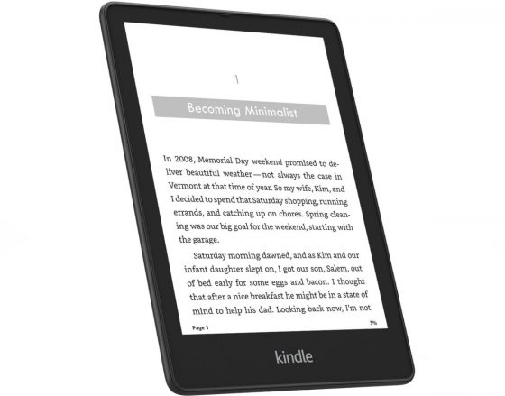 Kindle Paperwhite Signature Edition