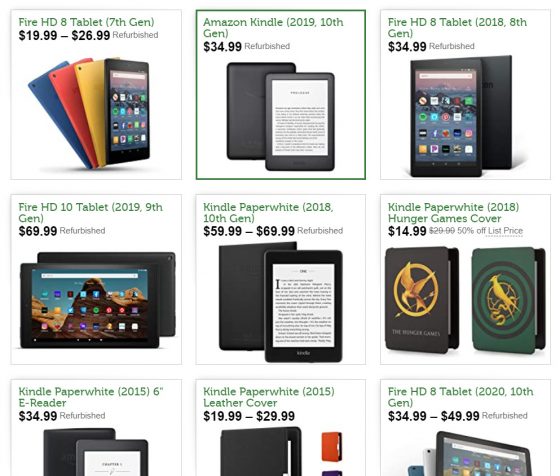 Woot Kindle and Fire Deals