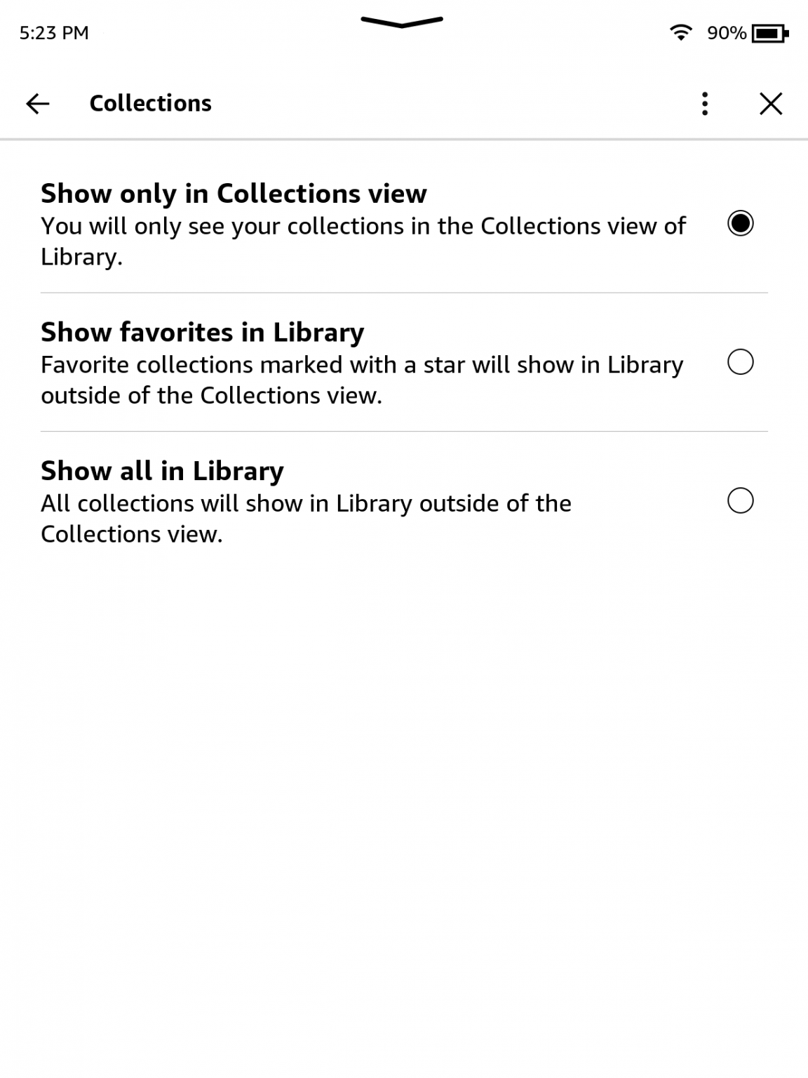 How Collections Work After Latest Kindle Update The eBook Reader Blog