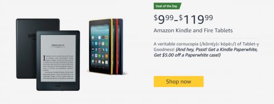 Woot Kindle Deals