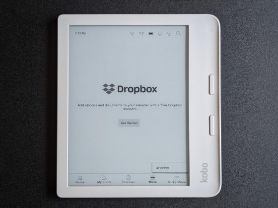 Kobo Add Dropbox