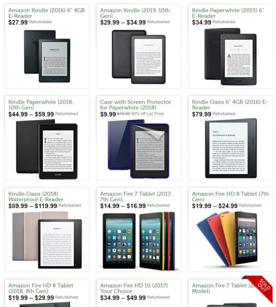 Kindle Woot Sale