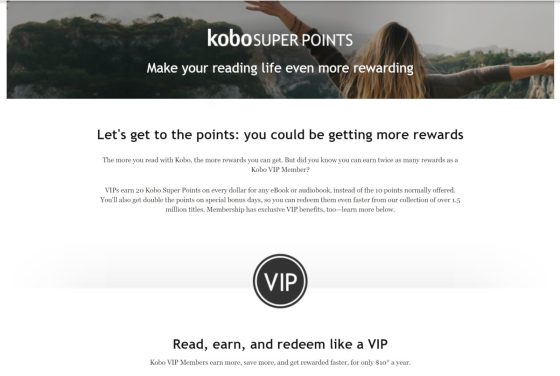 Kobo Super Points