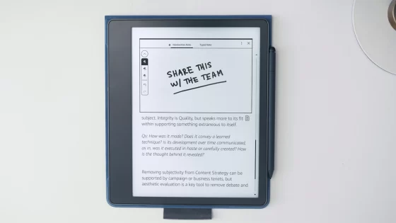 Kindle Scribe Notes