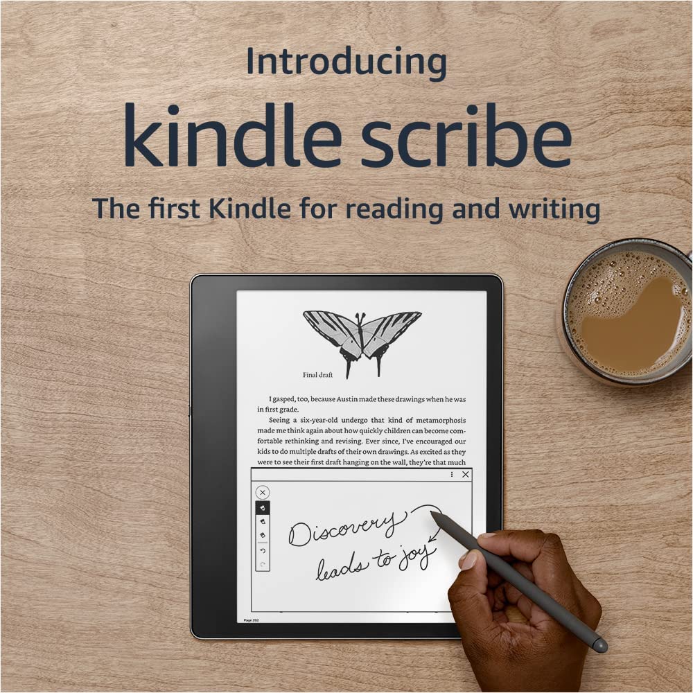 New Kindle Scribe with 10.2″ Screen and Pen for 339 The eBook Reader