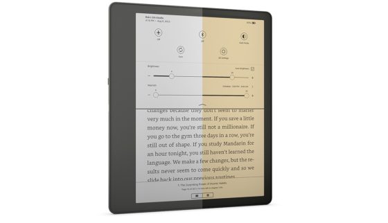 Kindle Scribe Frontlight