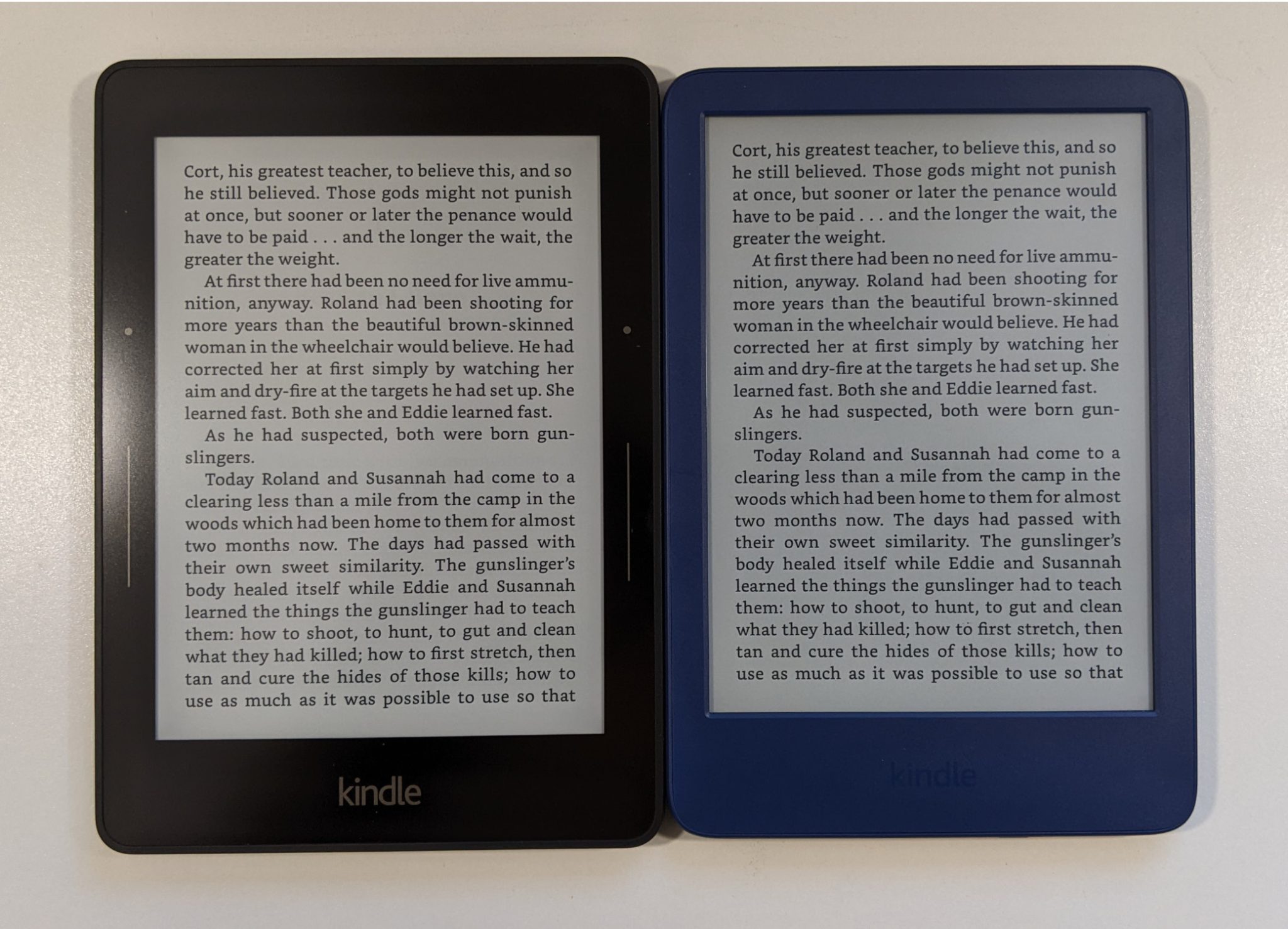 Kindle 2022 Screen Comparison Review (Video)