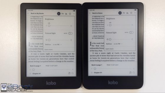 kobo clara hd ereader vs kindle paperwhite