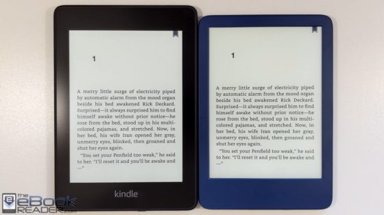 Kindle 11 vs Kindle Paperwhite 4