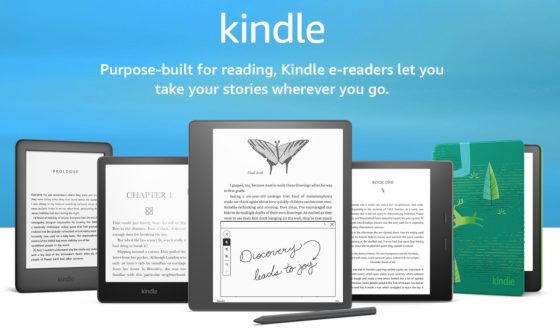 Kindle eReaders List