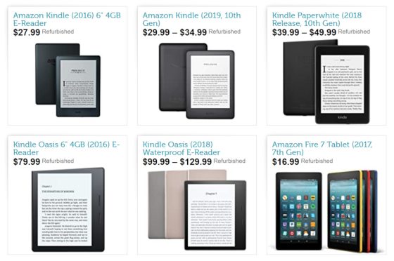 Kindles Woot Deals