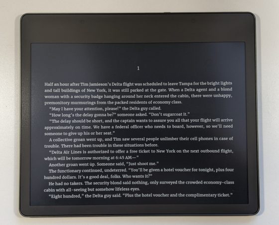 Kindle Scribe Dark Mode