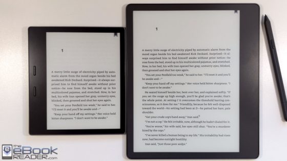 Kindle Scribe vs Kindle Oasis Comparison