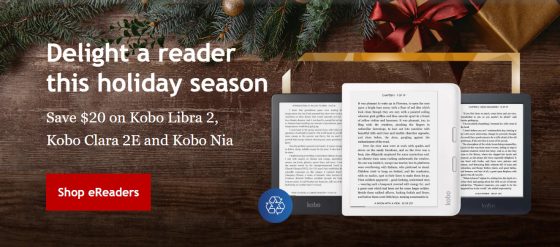 Kobo eReaders Holiday Sale