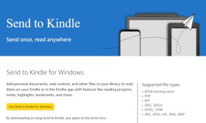 Send to Kindle Apps