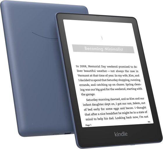 Kindle Paperwhite Signature Edition Denim