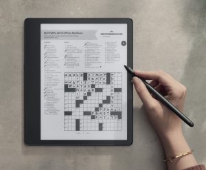 Kindle Scribe Crosswords