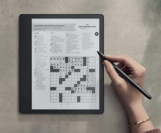 Kindle Scribe Crosswords