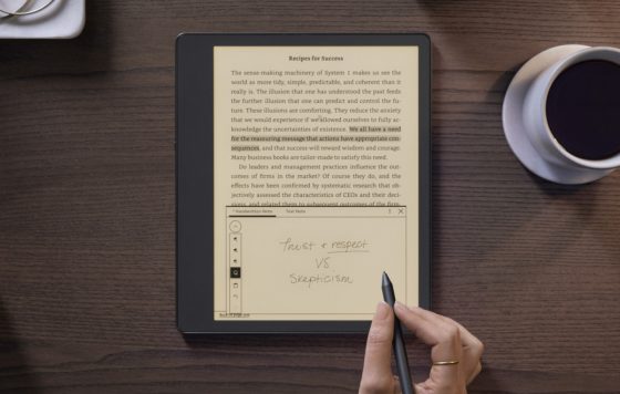 Kindle Scribe Sticky Notes