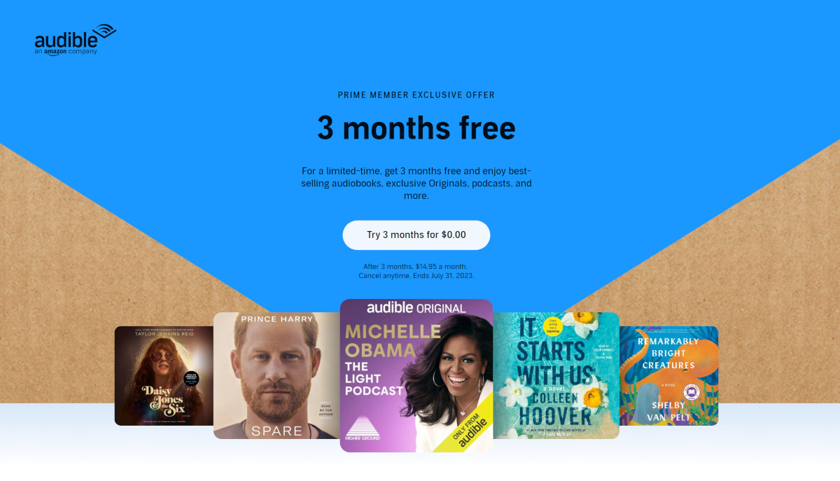 Prime: Get Kindle Unlimited and Audible Free for 3 Months
