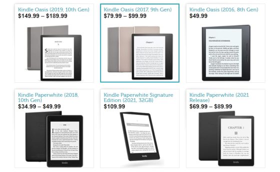 Kindle Deals Woot