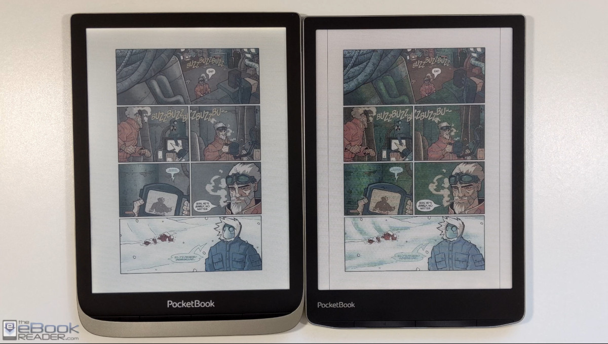 PocketBook InkPad Color 2 vs InkPad Color 1 Comparison