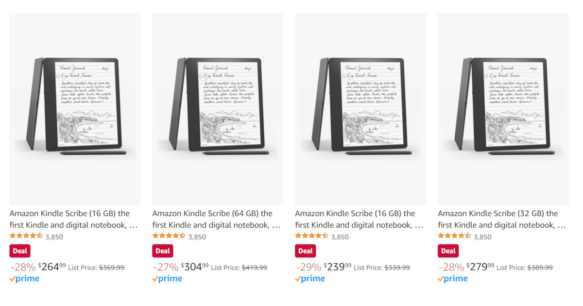 Kindle Scribe Now On Sale at Lowest Price Ever for Black Friday