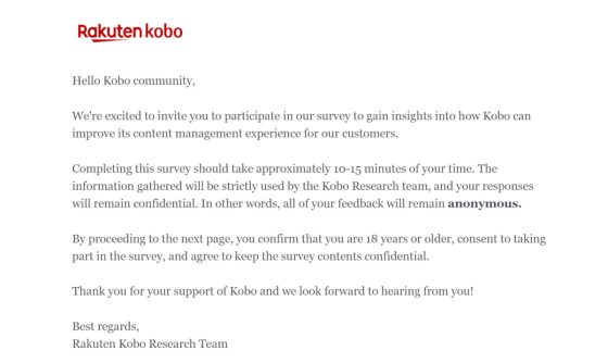 Kobo Survey