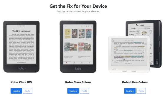 Kobo Repair iFixit