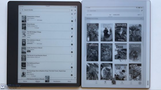 Kindle Scribe Boox Go 10